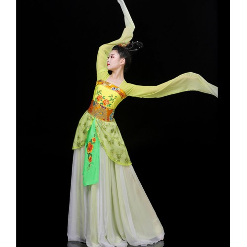 Women's ancient chinese hanfu fairy dresses empress princess anime drama film cosplay dresses chinese folk dance costumes